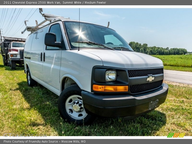 Summit White / Medium Pewter 2011 Chevrolet Express 2500 Work Van