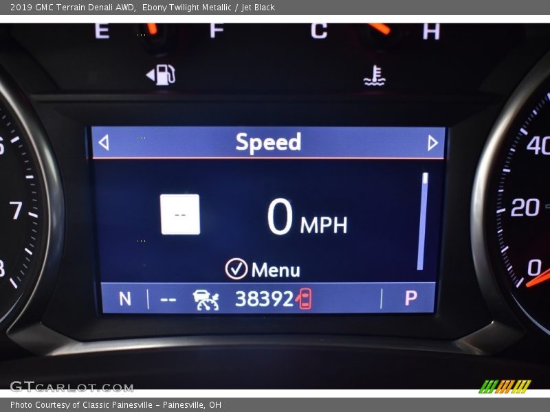 Ebony Twilight Metallic / Jet Black 2019 GMC Terrain Denali AWD