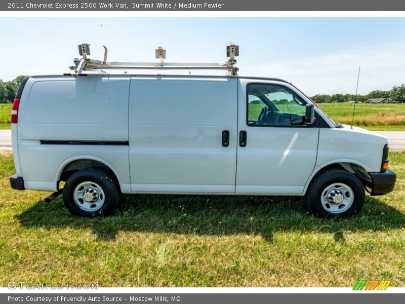 Summit White / Medium Pewter 2011 Chevrolet Express 2500 Work Van