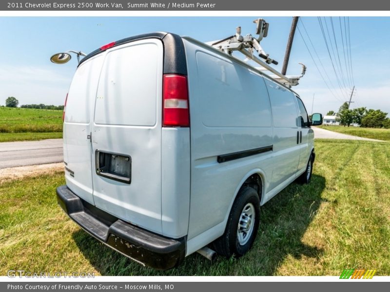 Summit White / Medium Pewter 2011 Chevrolet Express 2500 Work Van
