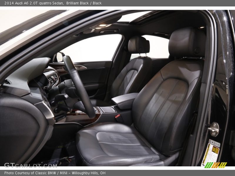 Brilliant Black / Black 2014 Audi A6 2.0T quattro Sedan