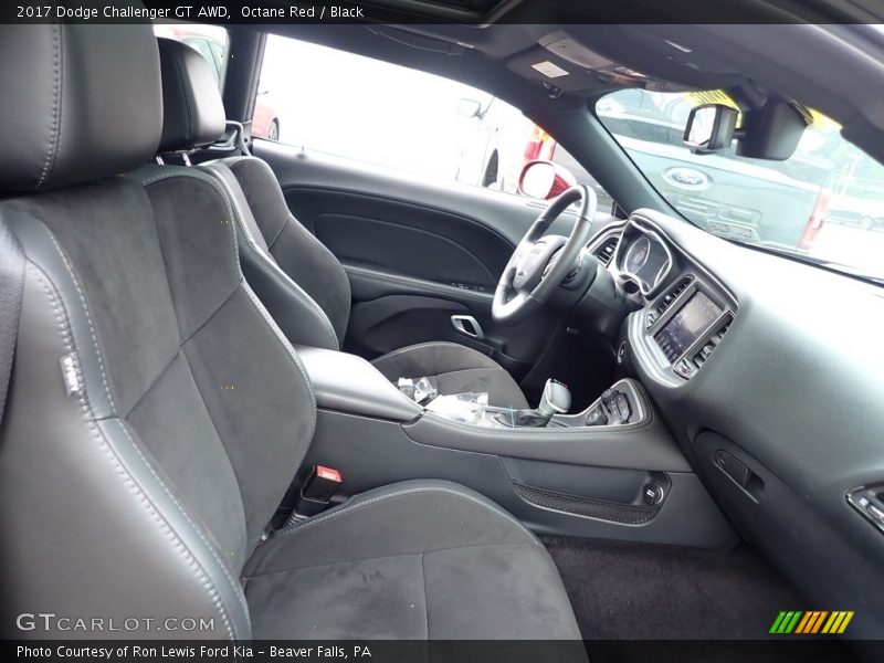 Octane Red / Black 2017 Dodge Challenger GT AWD