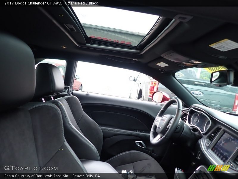 Octane Red / Black 2017 Dodge Challenger GT AWD