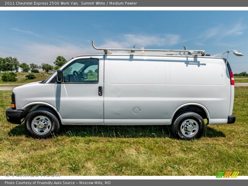 Summit White / Medium Pewter 2011 Chevrolet Express 2500 Work Van