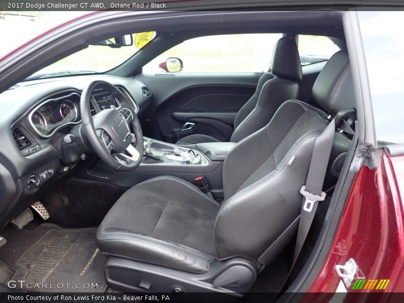 Octane Red / Black 2017 Dodge Challenger GT AWD