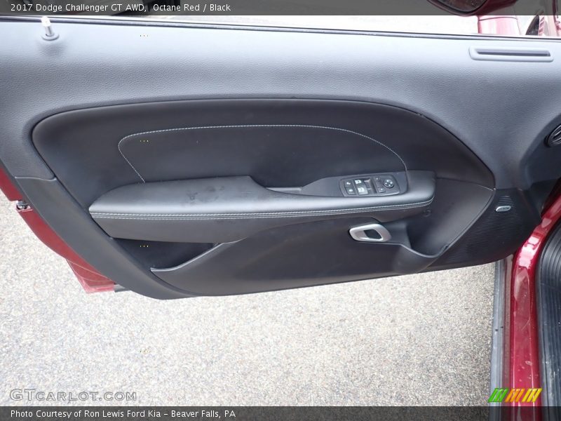 Octane Red / Black 2017 Dodge Challenger GT AWD