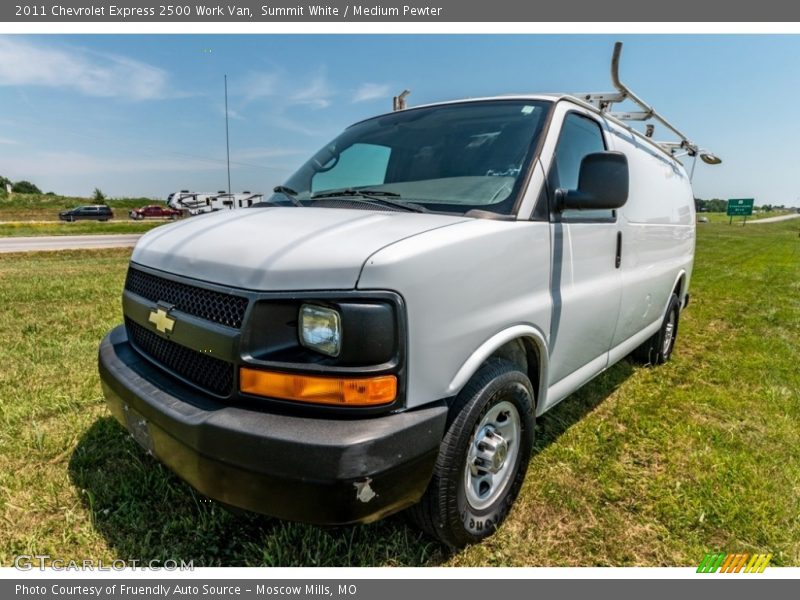 Summit White / Medium Pewter 2011 Chevrolet Express 2500 Work Van