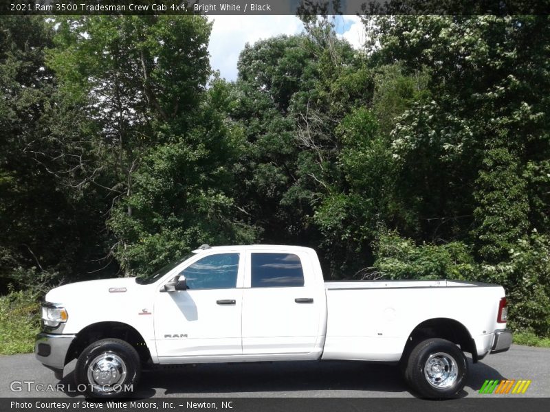 Bright White / Black 2021 Ram 3500 Tradesman Crew Cab 4x4