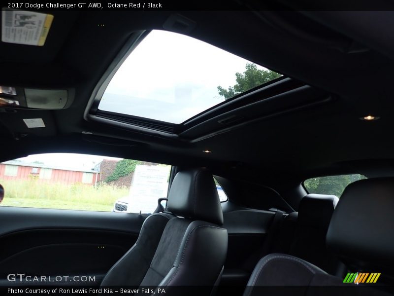 Octane Red / Black 2017 Dodge Challenger GT AWD