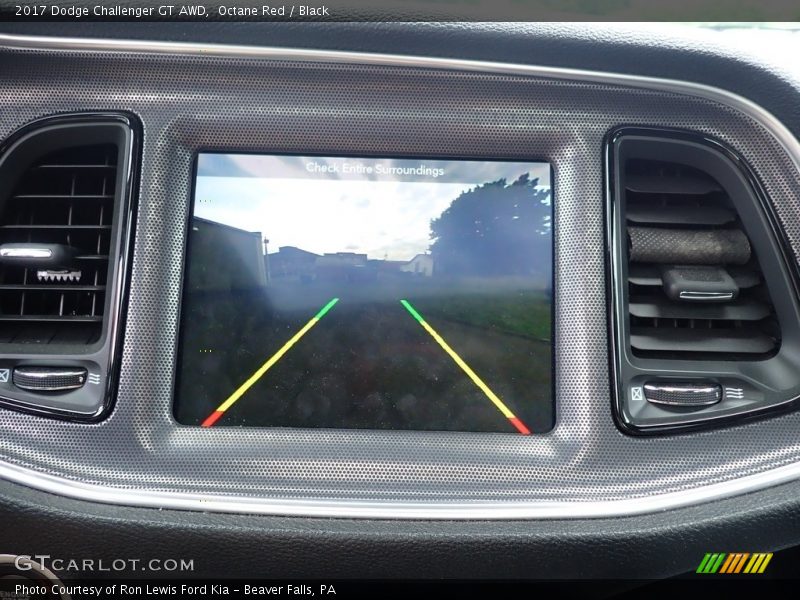 Octane Red / Black 2017 Dodge Challenger GT AWD