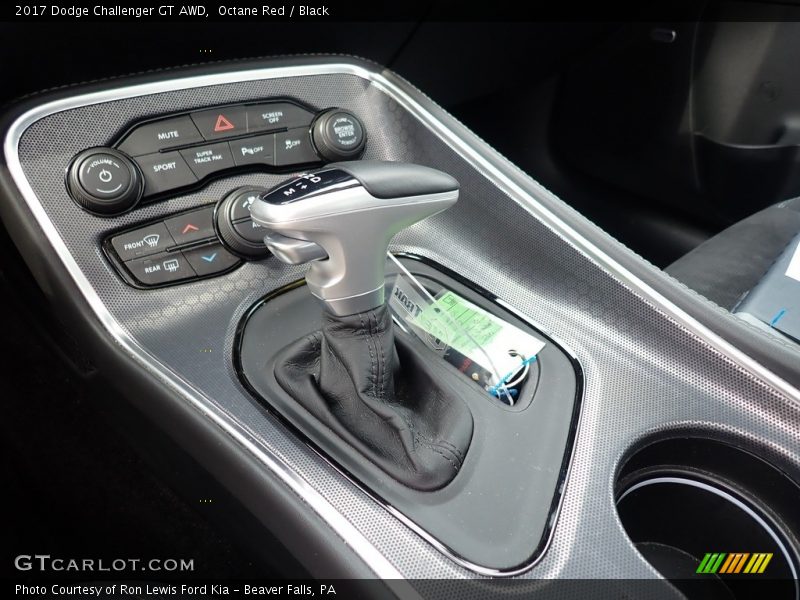Octane Red / Black 2017 Dodge Challenger GT AWD
