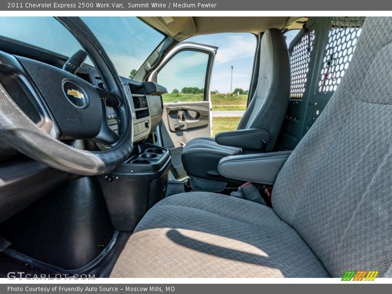Summit White / Medium Pewter 2011 Chevrolet Express 2500 Work Van