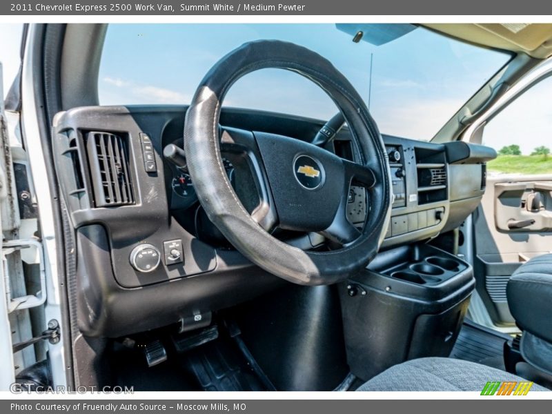 Summit White / Medium Pewter 2011 Chevrolet Express 2500 Work Van