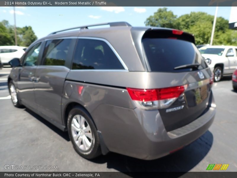 Modern Steel Metallic / Truffle 2014 Honda Odyssey EX-L