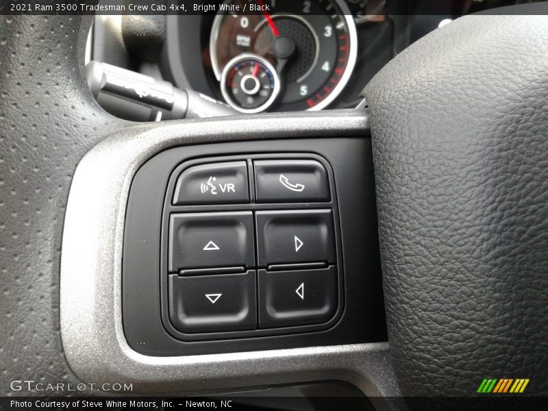 Bright White / Black 2021 Ram 3500 Tradesman Crew Cab 4x4