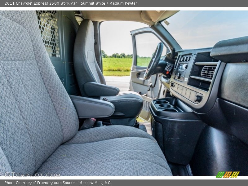 Summit White / Medium Pewter 2011 Chevrolet Express 2500 Work Van