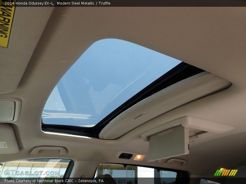 Modern Steel Metallic / Truffle 2014 Honda Odyssey EX-L