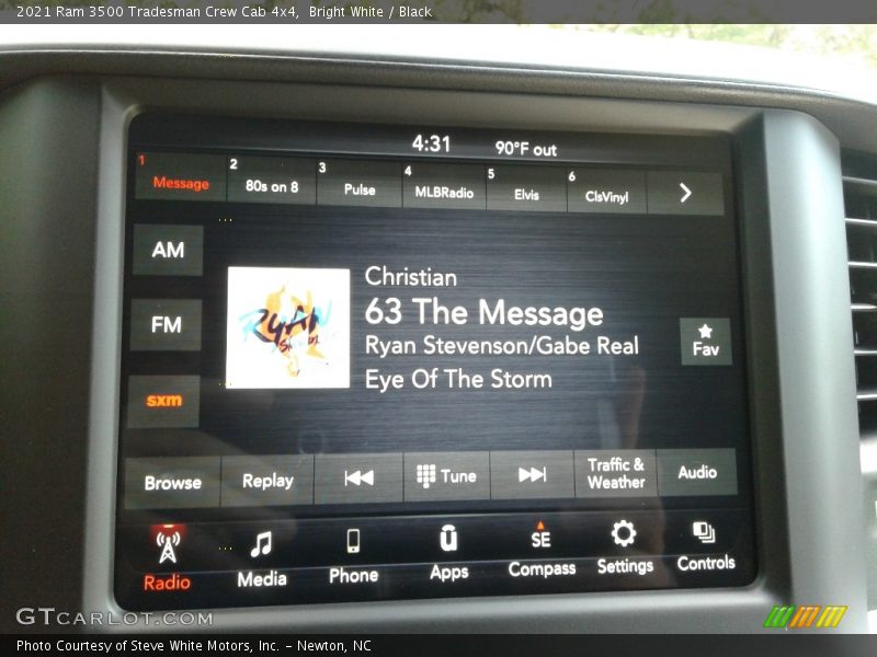 Bright White / Black 2021 Ram 3500 Tradesman Crew Cab 4x4
