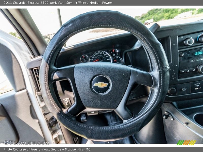 Summit White / Medium Pewter 2011 Chevrolet Express 2500 Work Van
