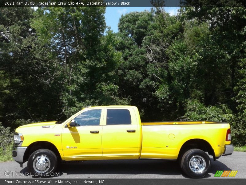 Detonator Yellow / Black 2021 Ram 3500 Tradesman Crew Cab 4x4