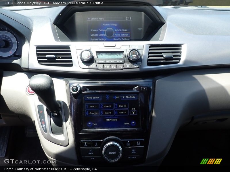 Modern Steel Metallic / Truffle 2014 Honda Odyssey EX-L