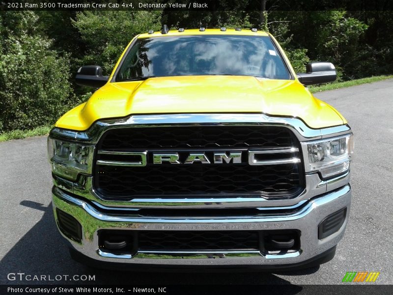 Detonator Yellow / Black 2021 Ram 3500 Tradesman Crew Cab 4x4