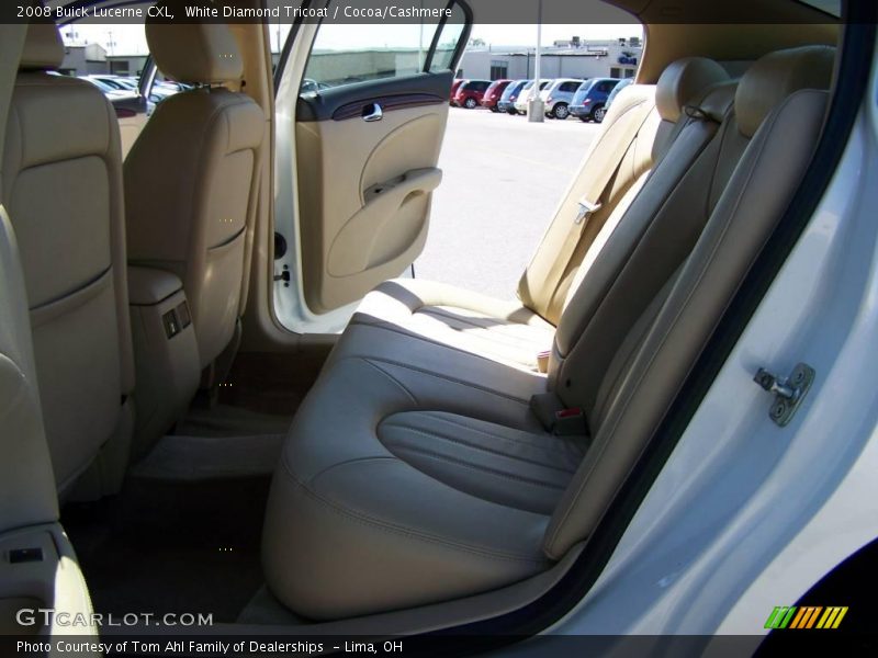 White Diamond Tricoat / Cocoa/Cashmere 2008 Buick Lucerne CXL