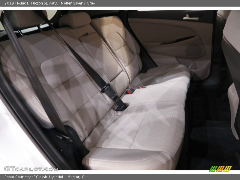 Molten Silver / Gray 2019 Hyundai Tucson SE AWD