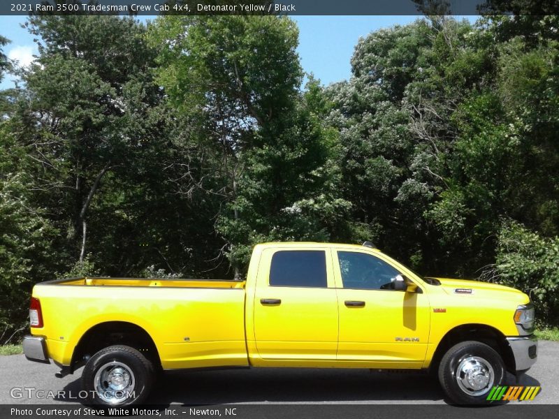  2021 3500 Tradesman Crew Cab 4x4 Detonator Yellow