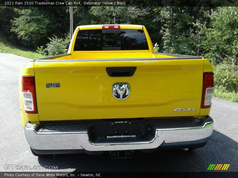 Detonator Yellow / Black 2021 Ram 3500 Tradesman Crew Cab 4x4