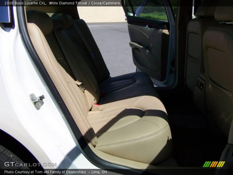 White Diamond Tricoat / Cocoa/Cashmere 2008 Buick Lucerne CXL