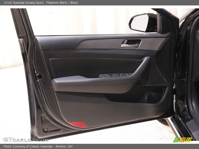 Phantom Black / Black 2018 Hyundai Sonata Sport