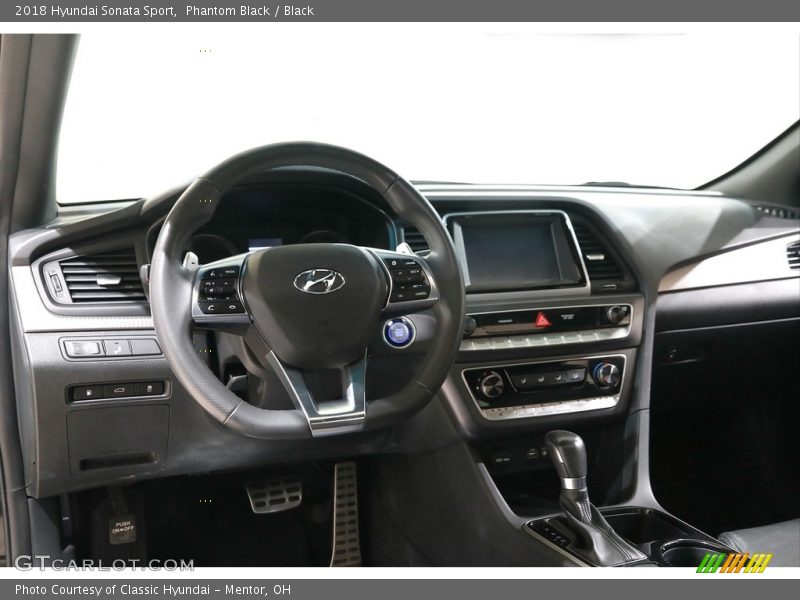 Phantom Black / Black 2018 Hyundai Sonata Sport