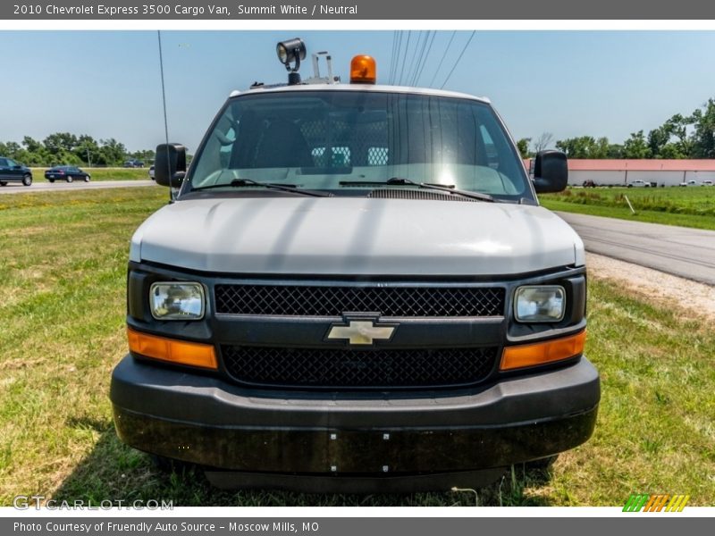 Summit White / Neutral 2010 Chevrolet Express 3500 Cargo Van