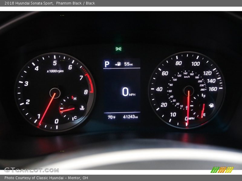 Phantom Black / Black 2018 Hyundai Sonata Sport