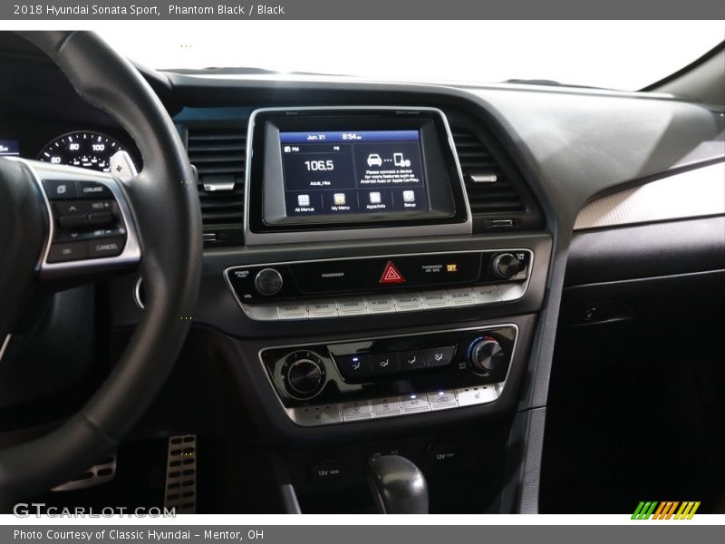 Phantom Black / Black 2018 Hyundai Sonata Sport
