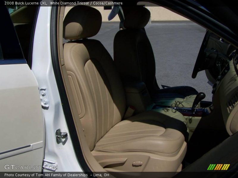 White Diamond Tricoat / Cocoa/Cashmere 2008 Buick Lucerne CXL