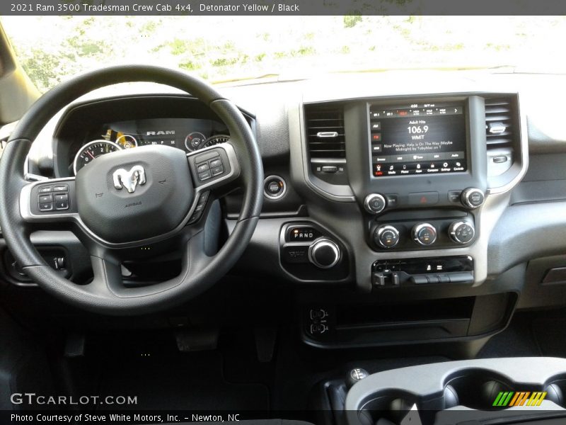 Detonator Yellow / Black 2021 Ram 3500 Tradesman Crew Cab 4x4