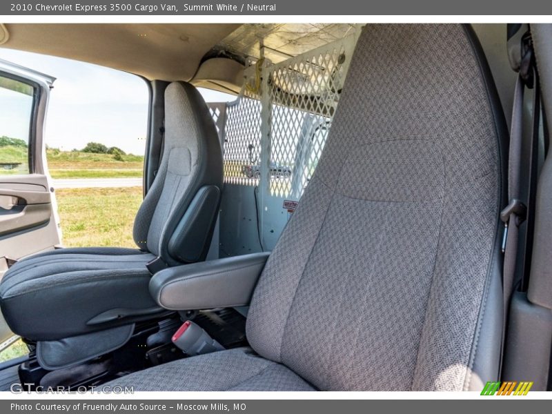 Summit White / Neutral 2010 Chevrolet Express 3500 Cargo Van