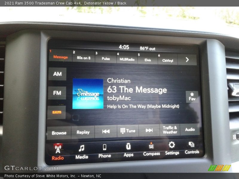 Detonator Yellow / Black 2021 Ram 3500 Tradesman Crew Cab 4x4
