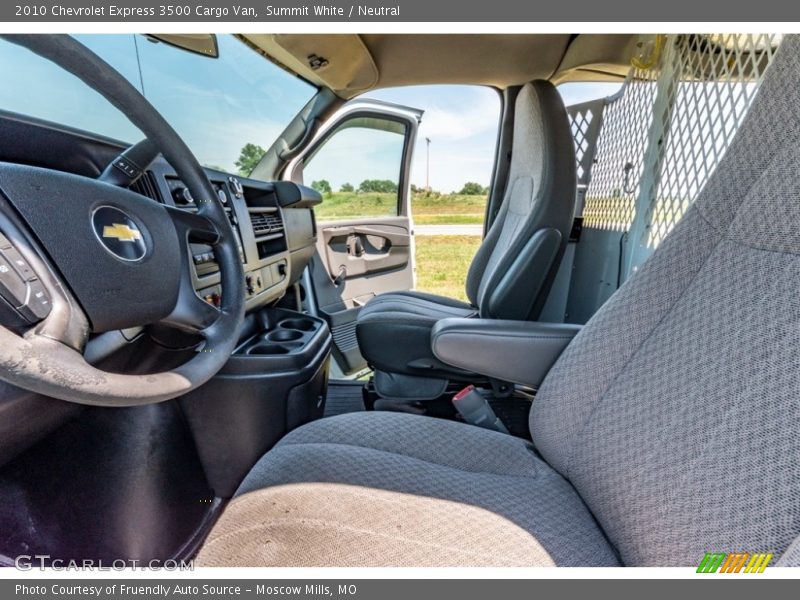 Summit White / Neutral 2010 Chevrolet Express 3500 Cargo Van