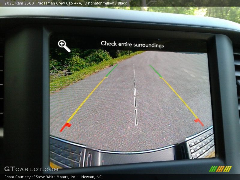 Detonator Yellow / Black 2021 Ram 3500 Tradesman Crew Cab 4x4
