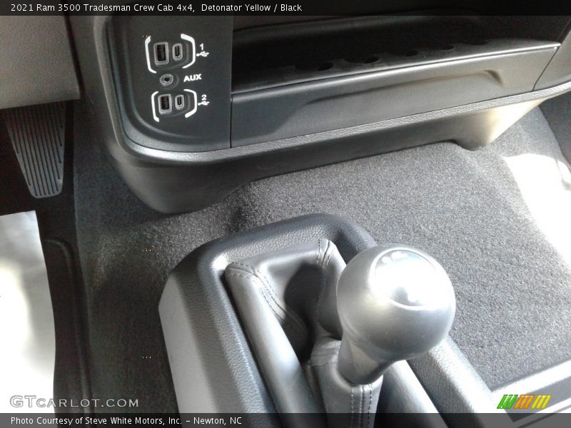 Detonator Yellow / Black 2021 Ram 3500 Tradesman Crew Cab 4x4
