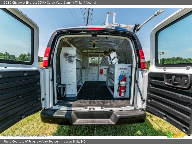 Summit White / Neutral 2010 Chevrolet Express 3500 Cargo Van