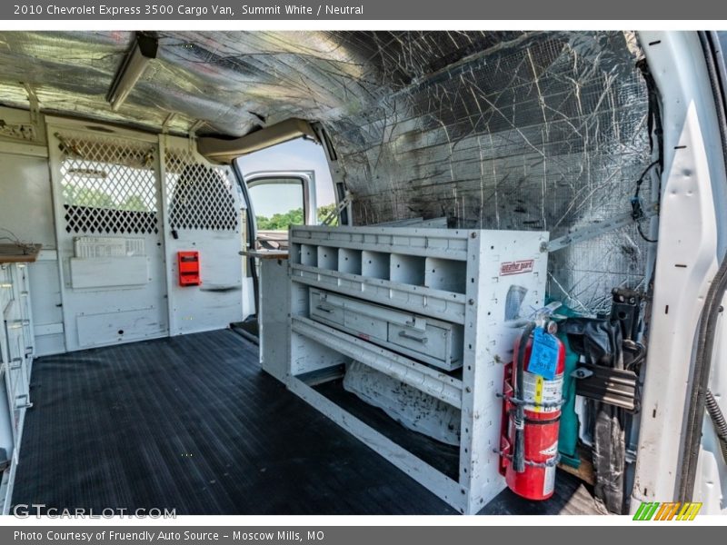Summit White / Neutral 2010 Chevrolet Express 3500 Cargo Van