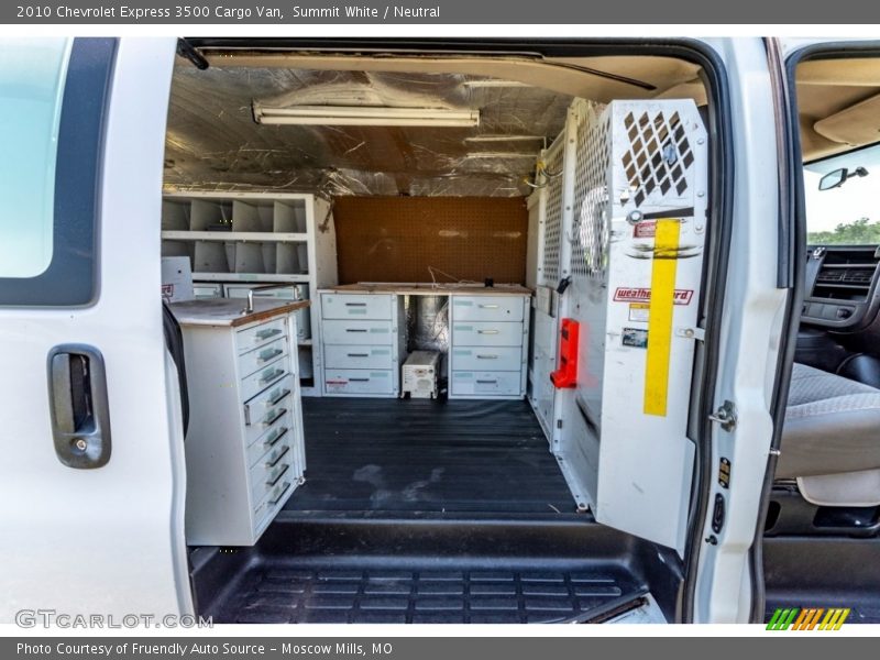 Summit White / Neutral 2010 Chevrolet Express 3500 Cargo Van