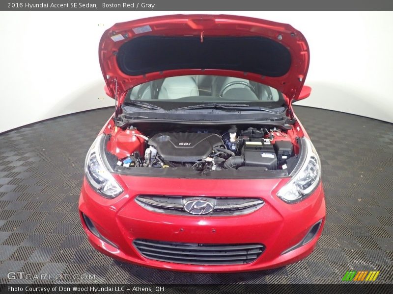 Boston Red / Gray 2016 Hyundai Accent SE Sedan