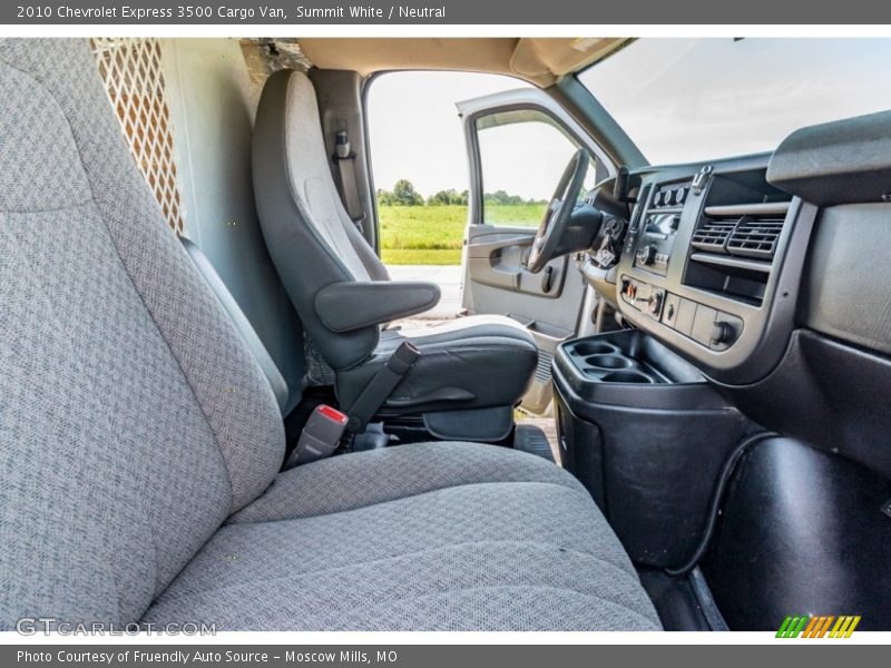 Summit White / Neutral 2010 Chevrolet Express 3500 Cargo Van