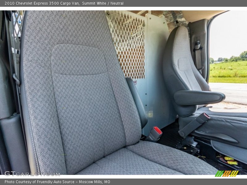 Summit White / Neutral 2010 Chevrolet Express 3500 Cargo Van