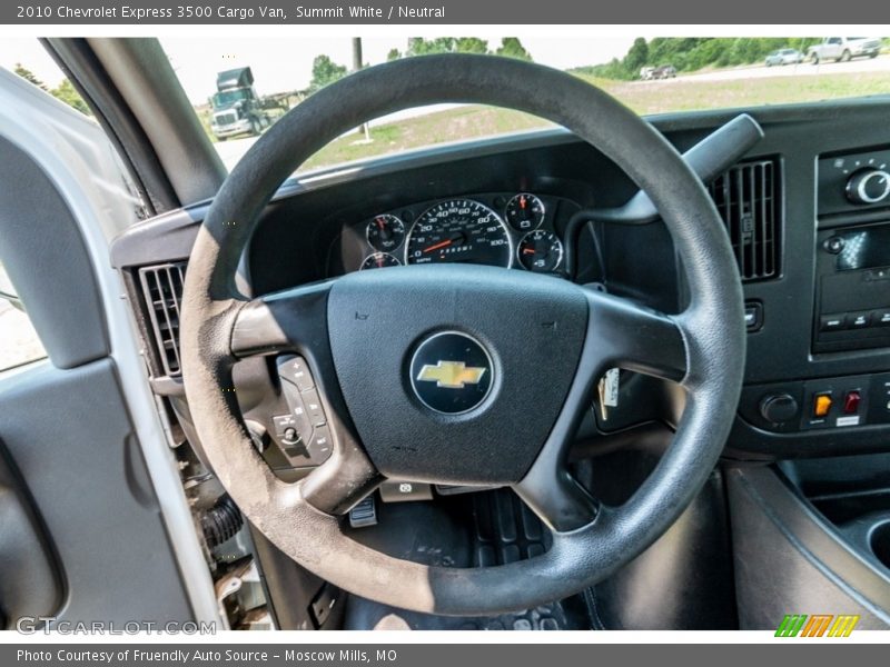 Summit White / Neutral 2010 Chevrolet Express 3500 Cargo Van